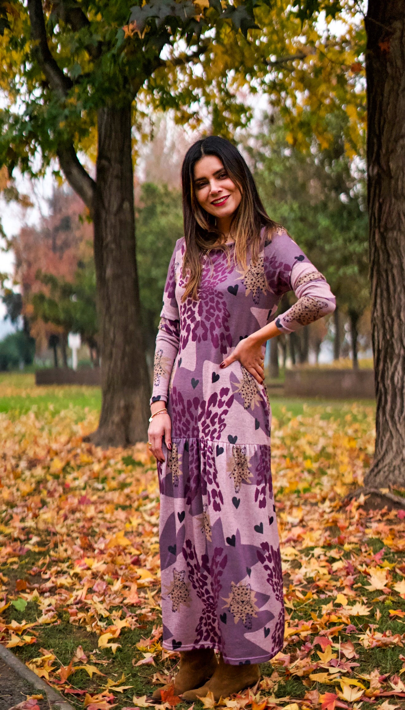 Vestido Ágata Tigre