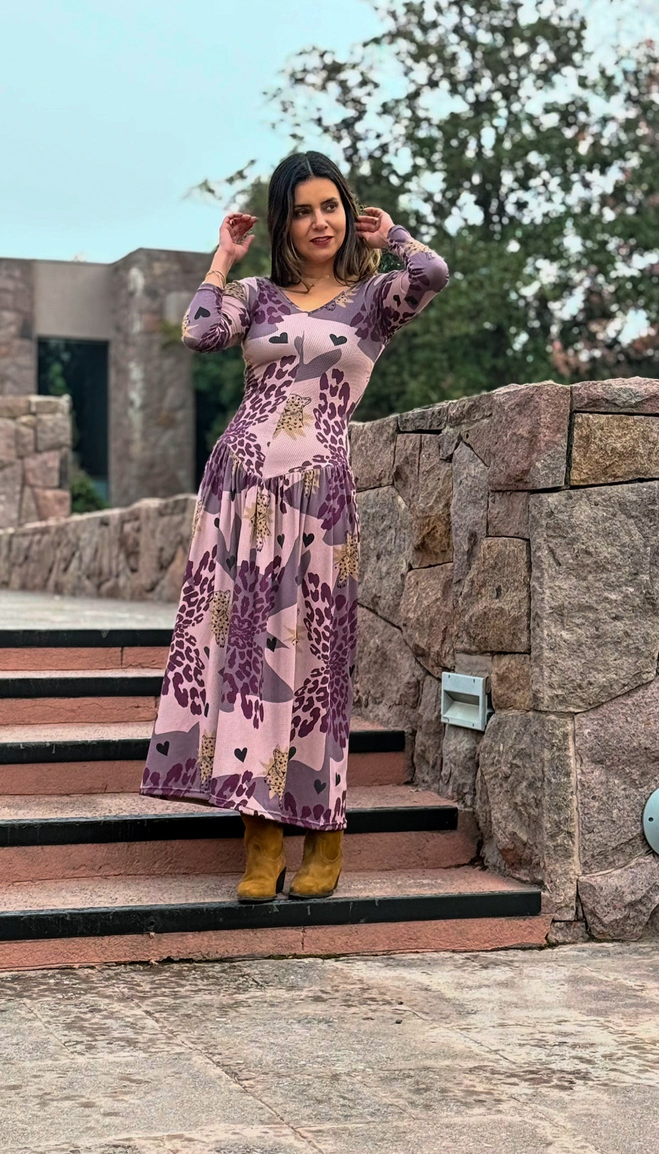 Vestido Lucrecia Tigre