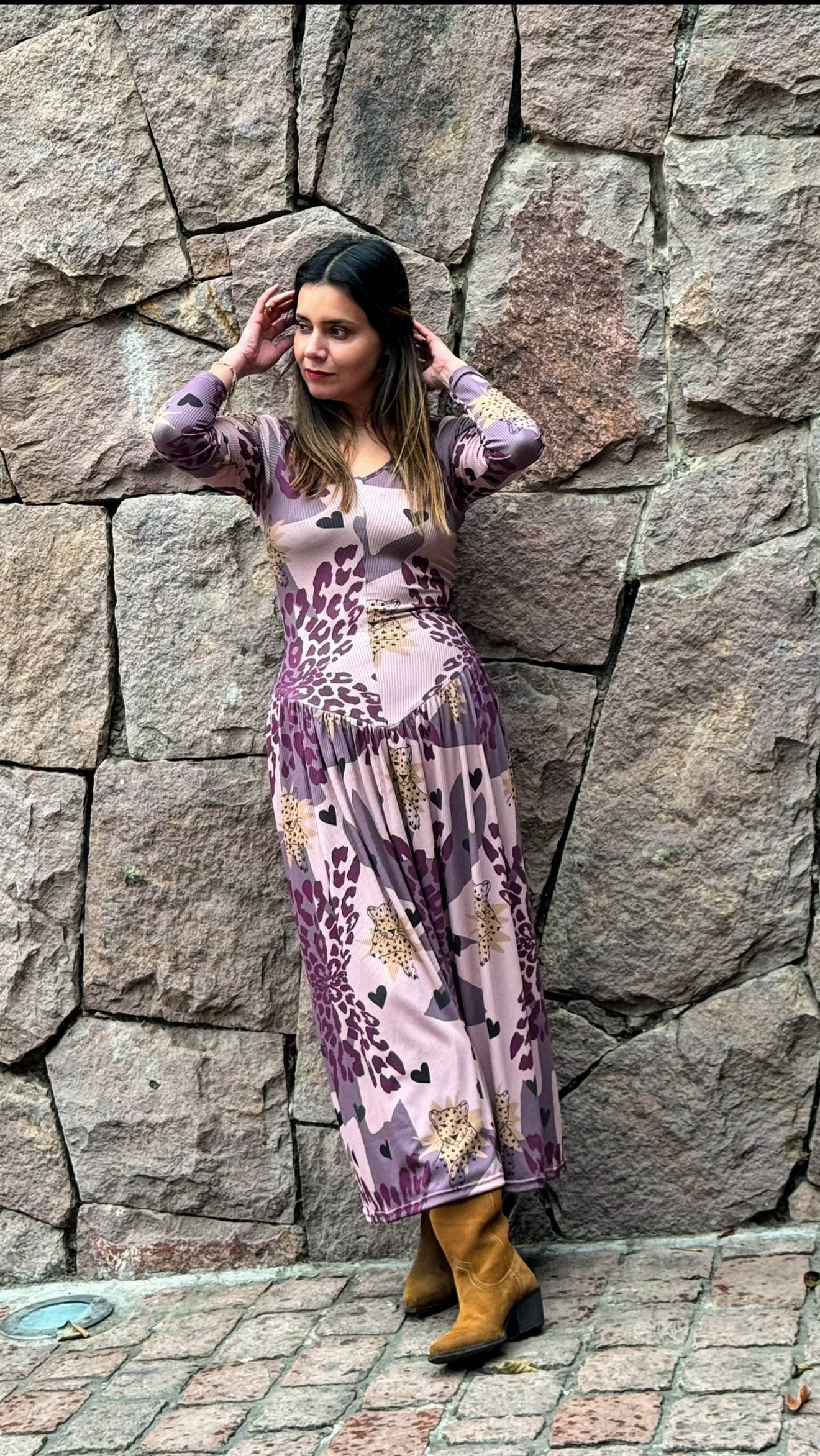 Vestido Lucrecia Tigre