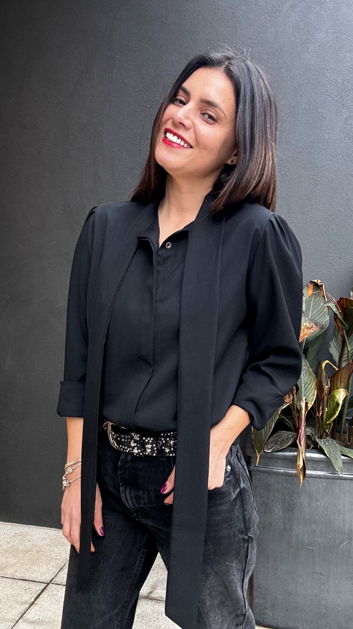 Blusa Magnolia Black