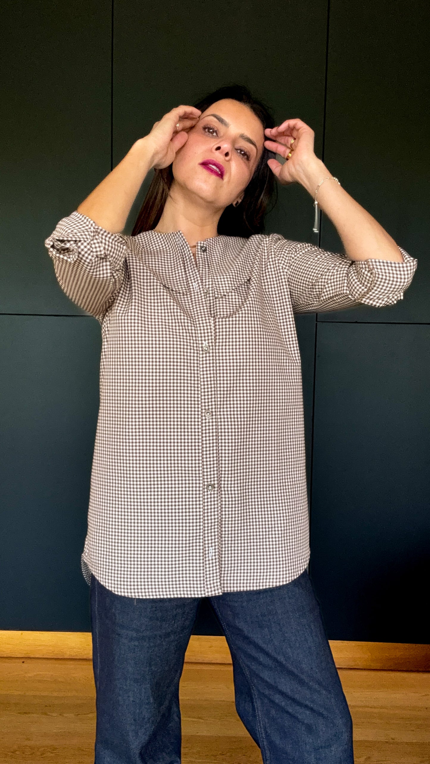 Blusa Sevilla Marrón