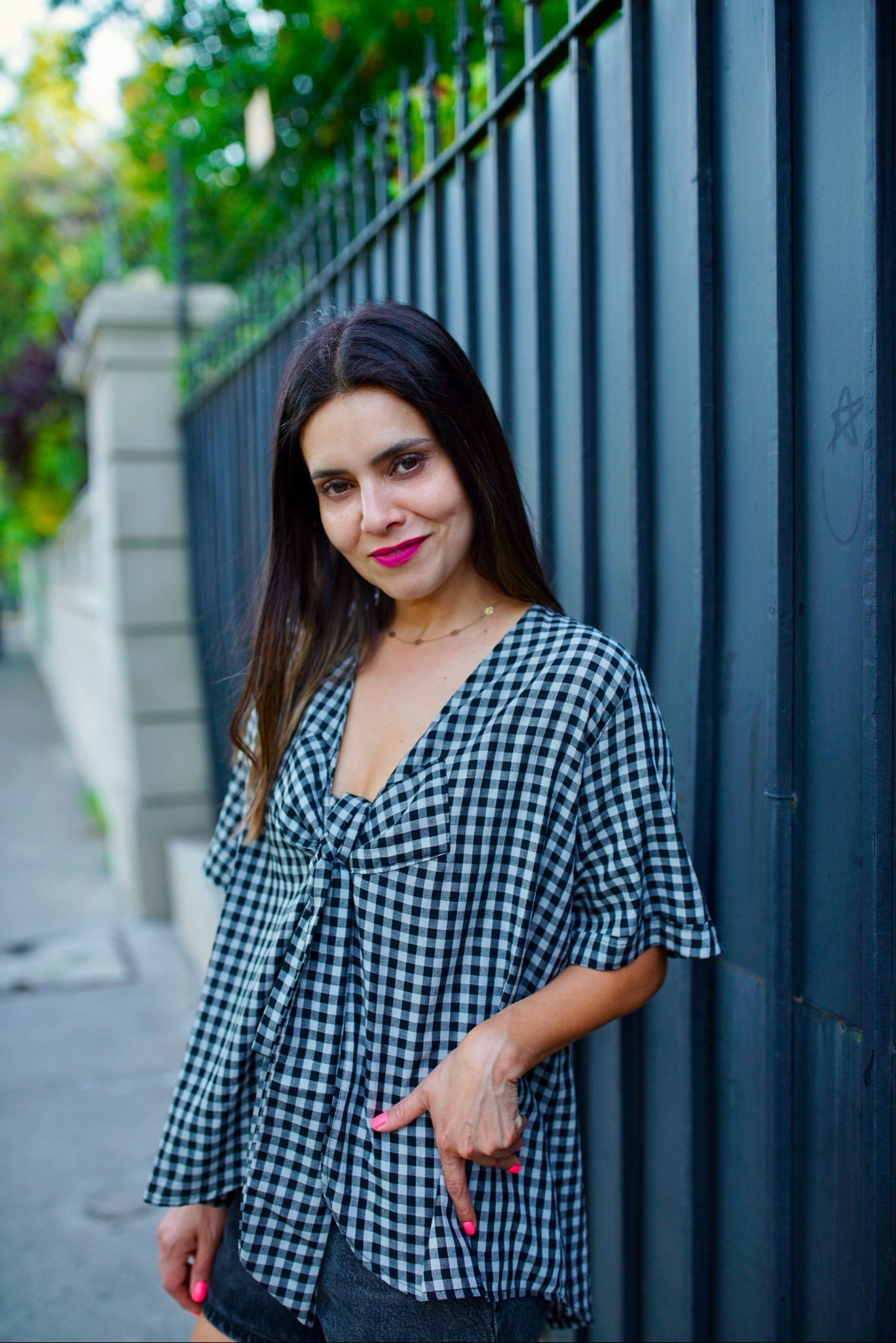 Blusa Vichy