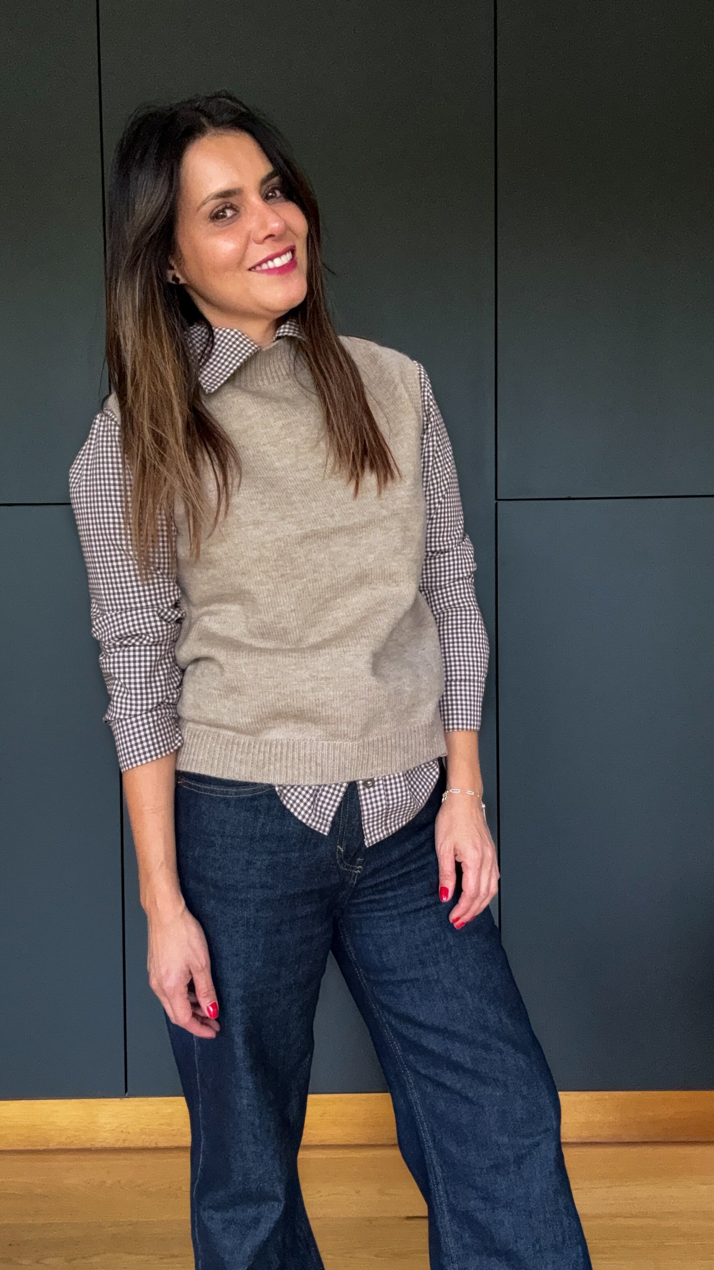 Chaleco Génova Beige