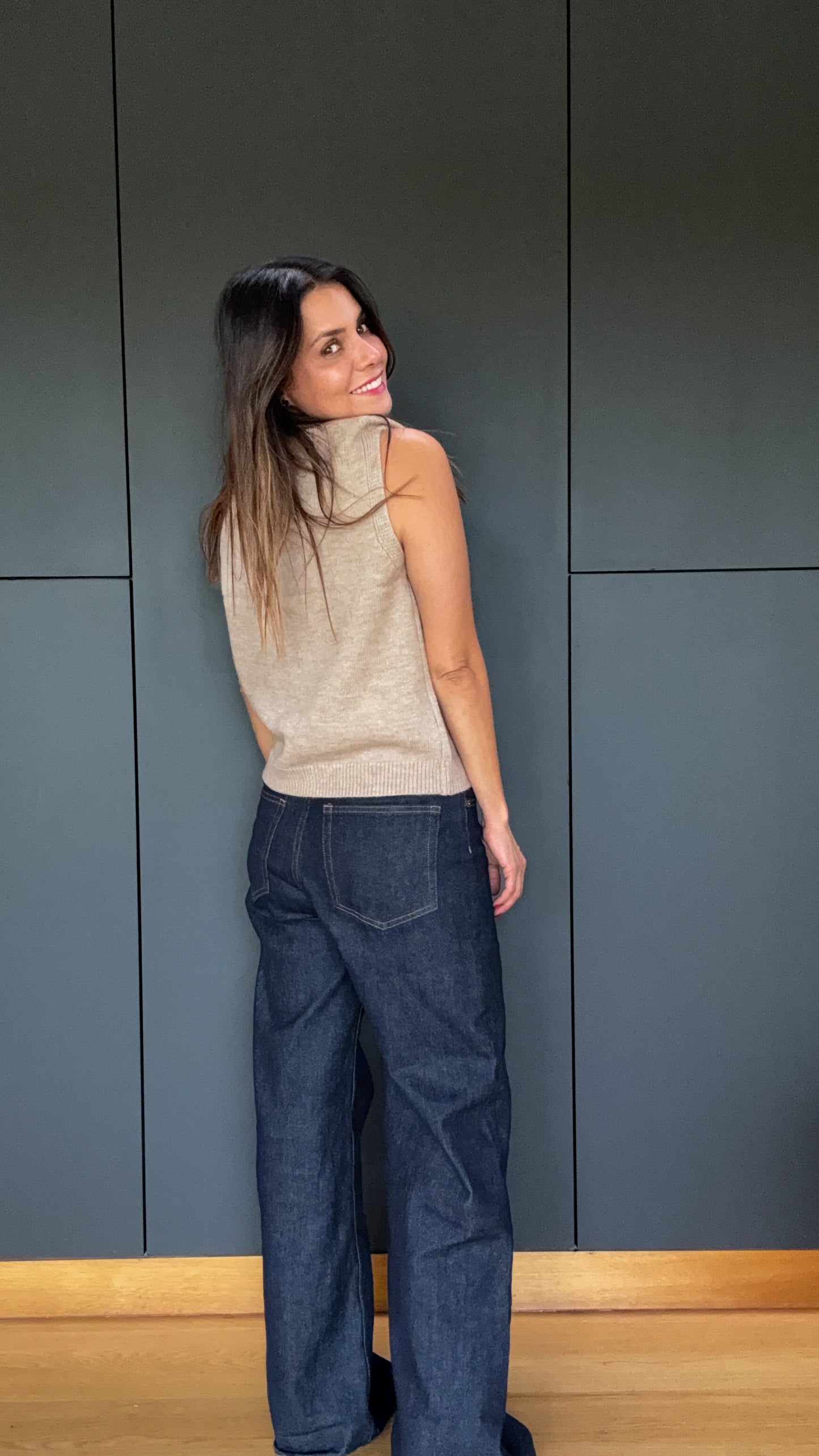 Chaleco Génova Beige