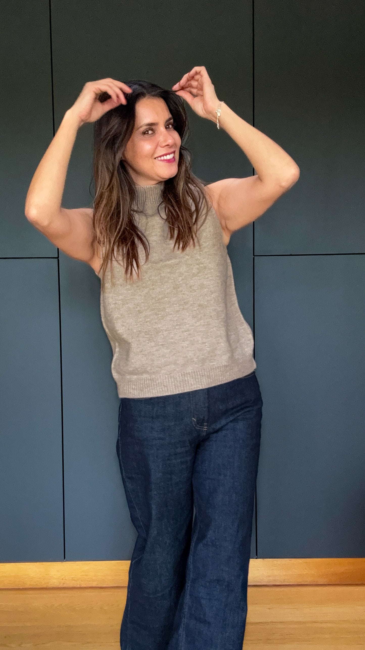Chaleco Génova Beige