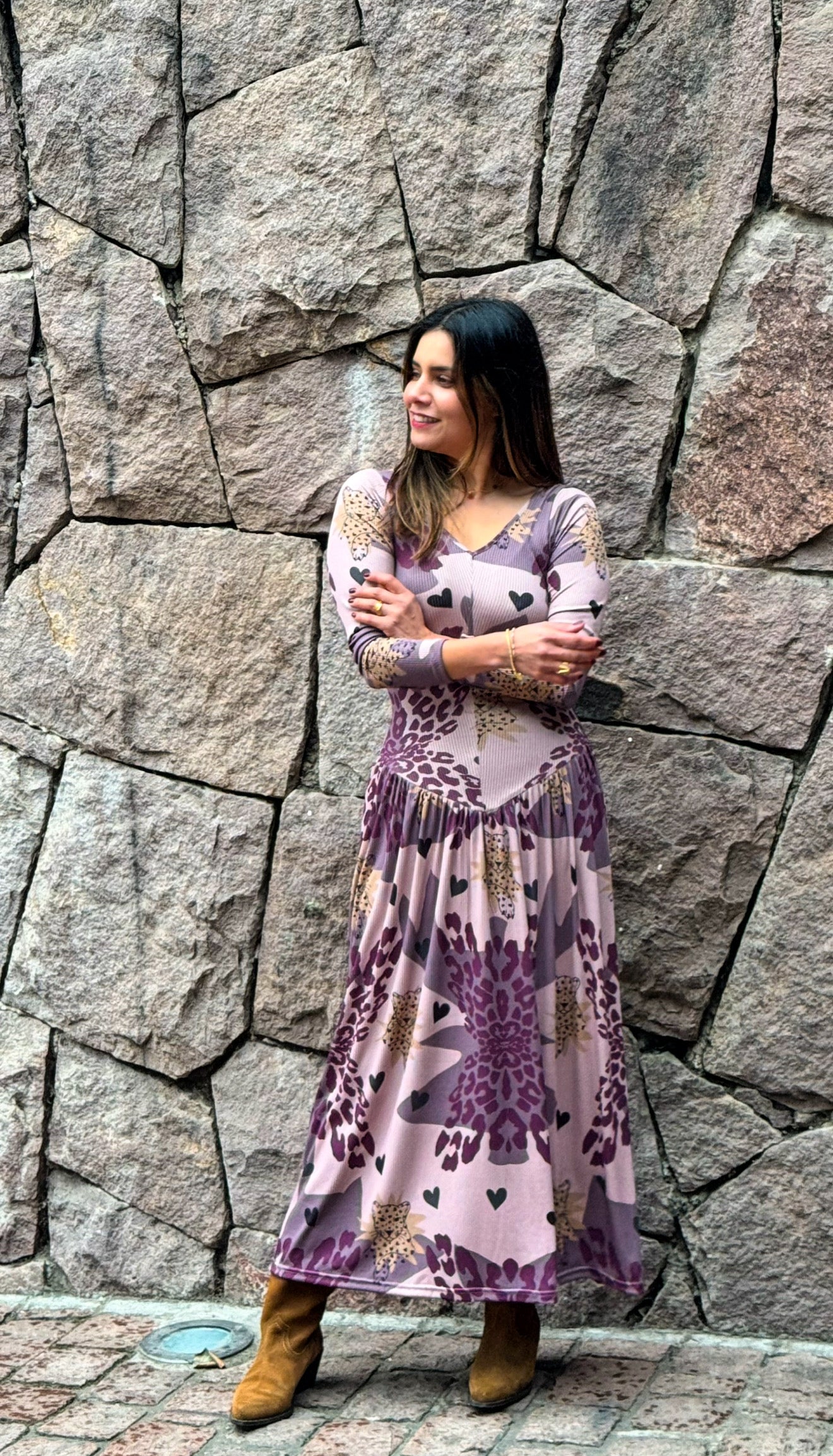 Vestido Lucrecia Tigre