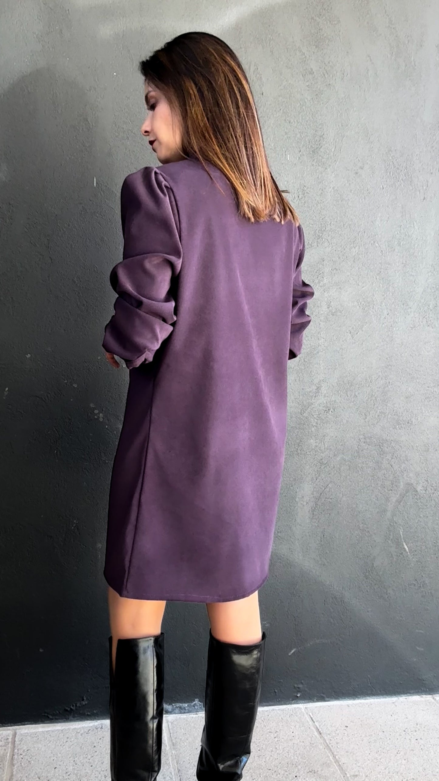 Vestido Julia Morado