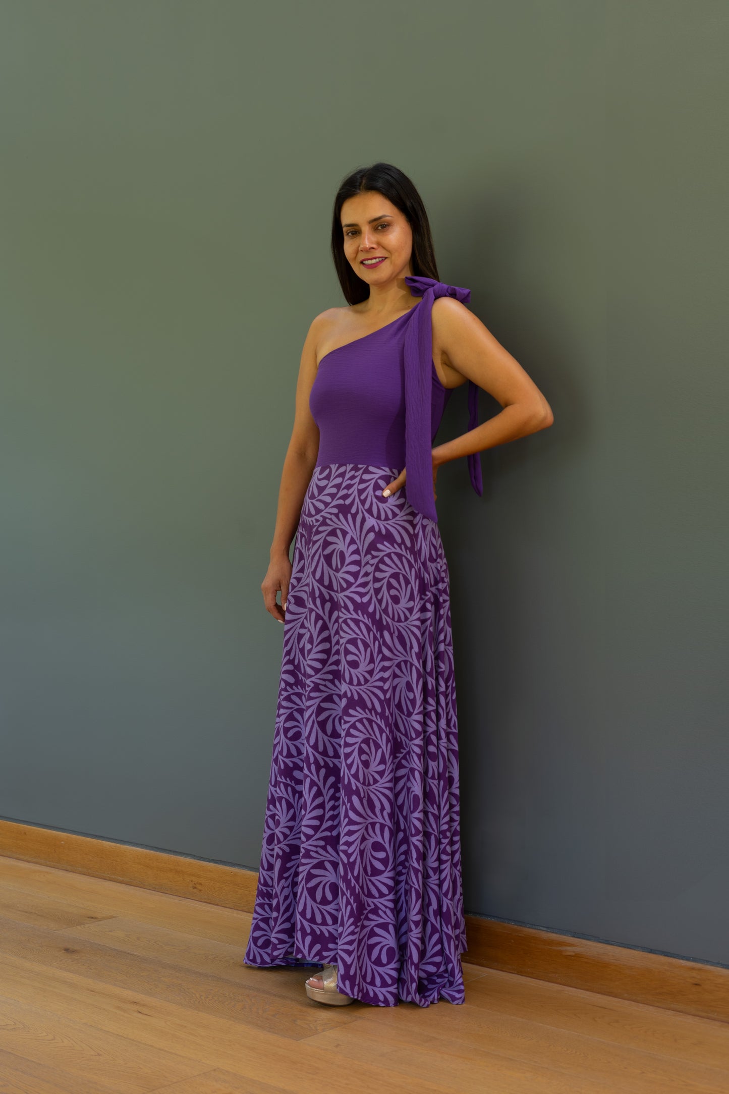 Vestido Piera Lavanda