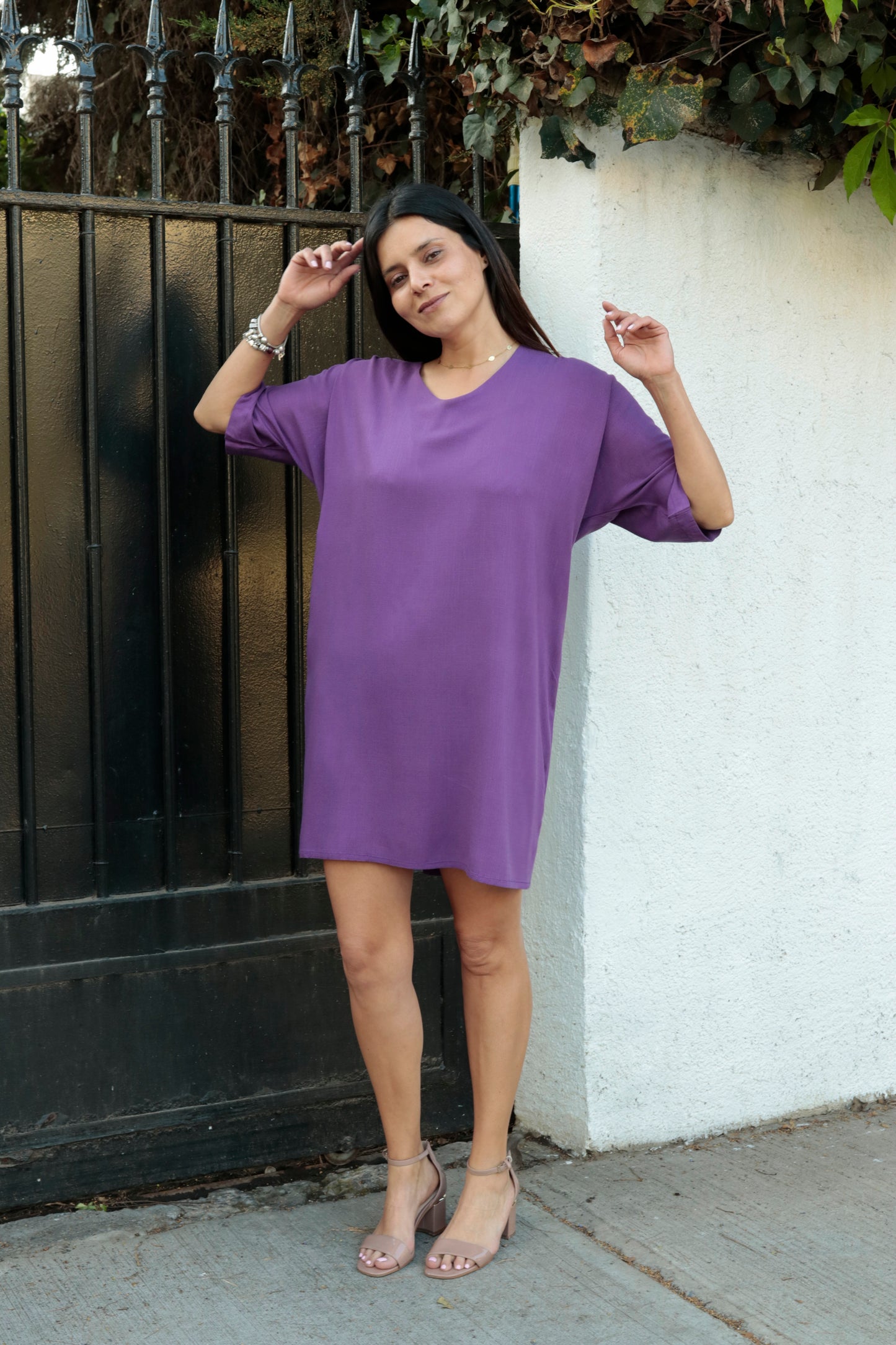 Vestido Martinica Violeta
