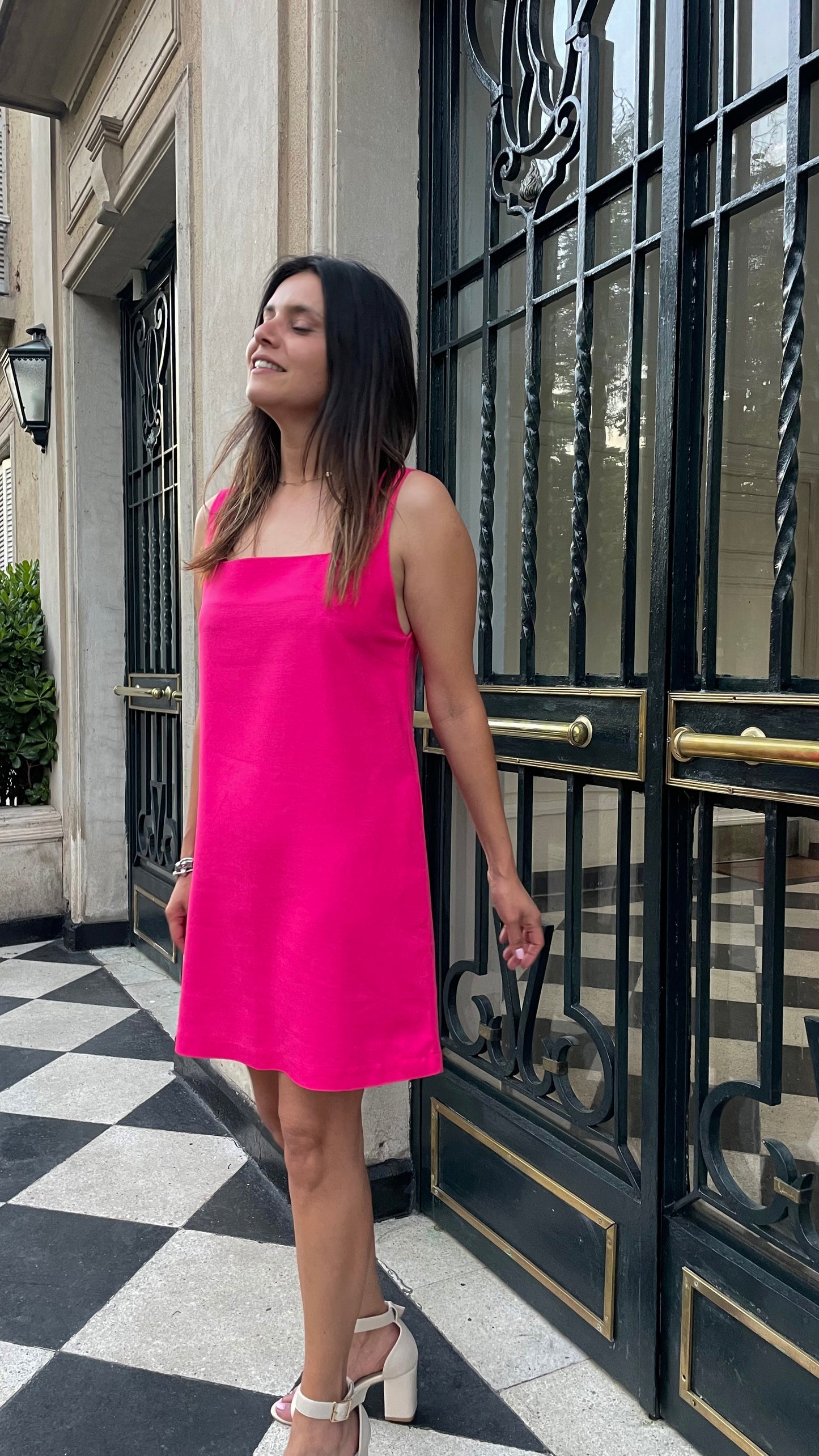 Vestido Matilda Fucsia