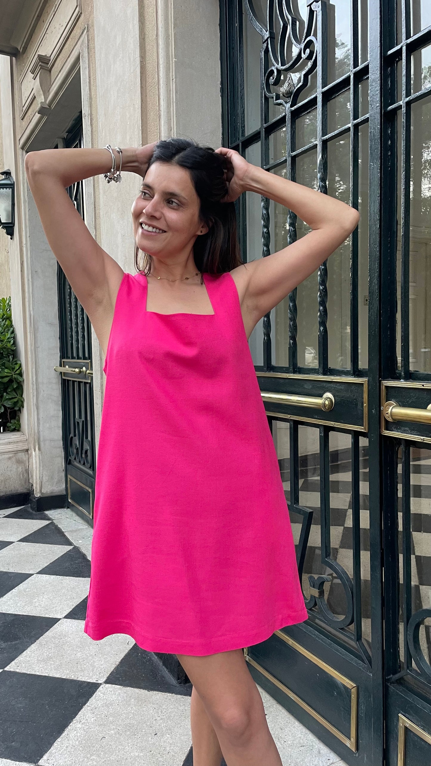 Vestido Matilda Fucsia