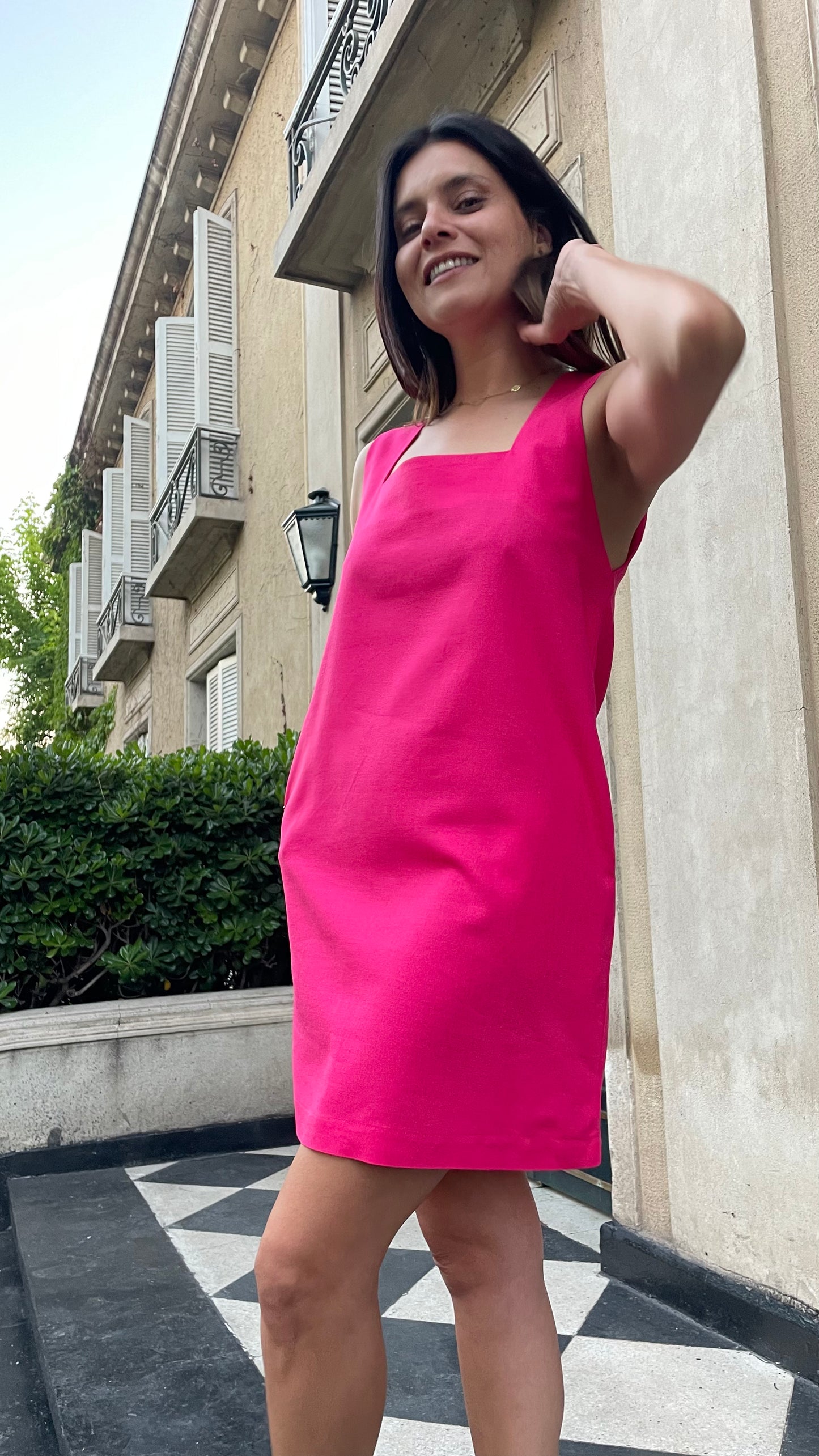 Vestido Matilda Fucsia