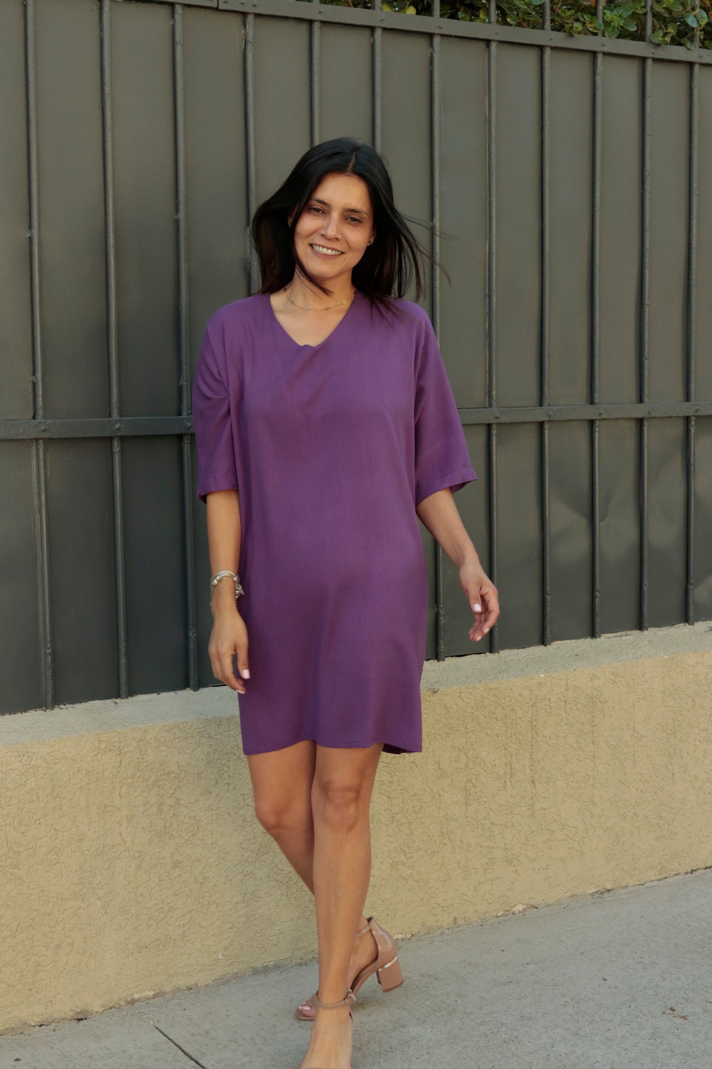 Vestido Martinica Violeta