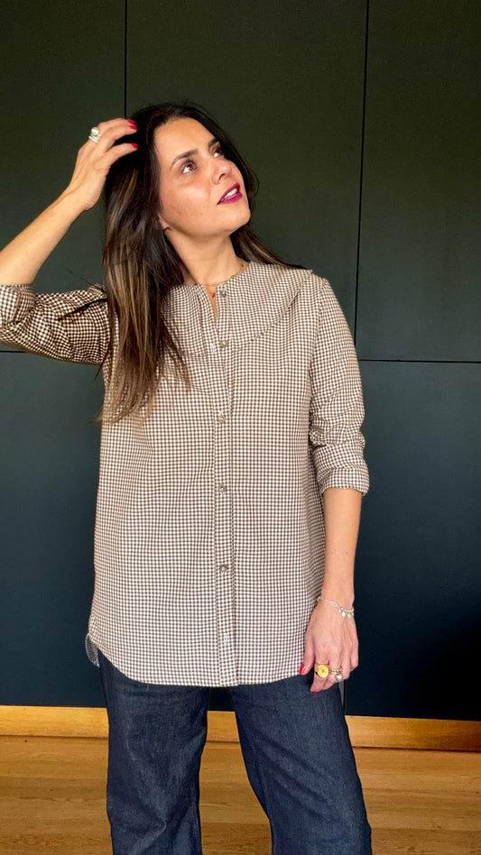 Blusa Sevilla Marrón