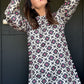 Vestido Denim Flores