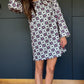 Vestido Denim Flores