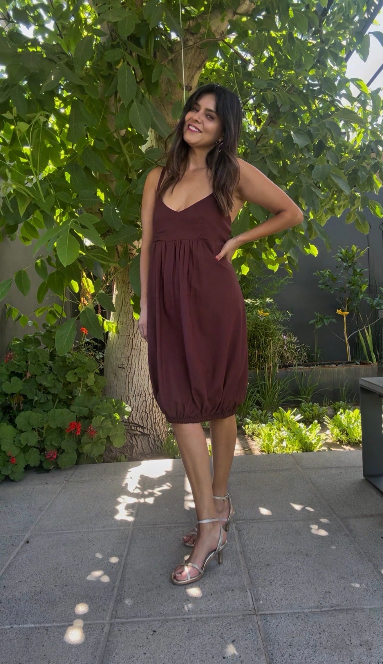 Vestido Piera Chocolate