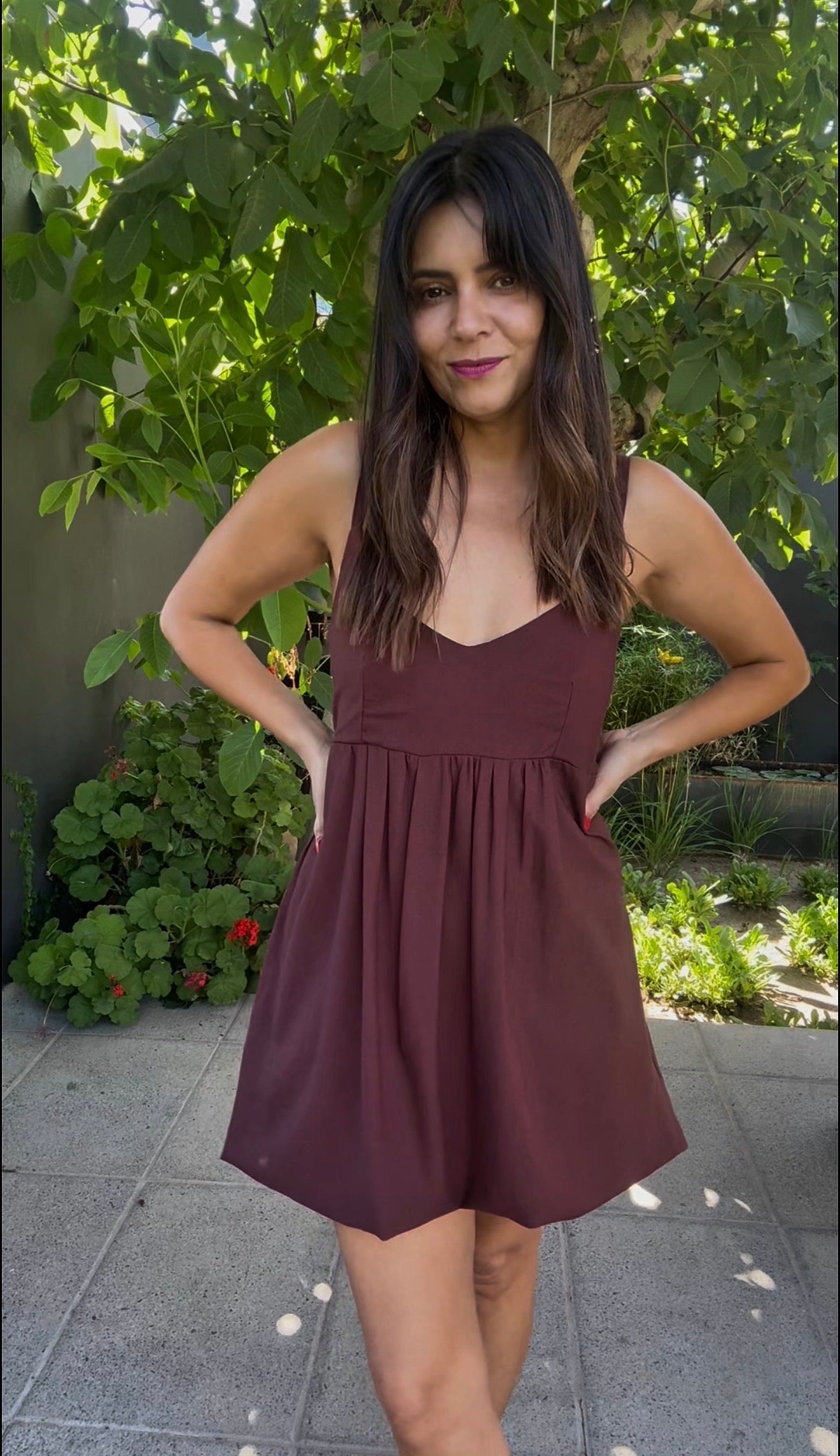 Vestido Piera Chocolate