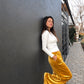 Pantalón Terciopelo Amarillo