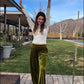 Pantalón Terciopelo Verde