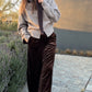 Pantalón Terciopelo Café