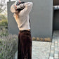 Pantalón Terciopelo Café