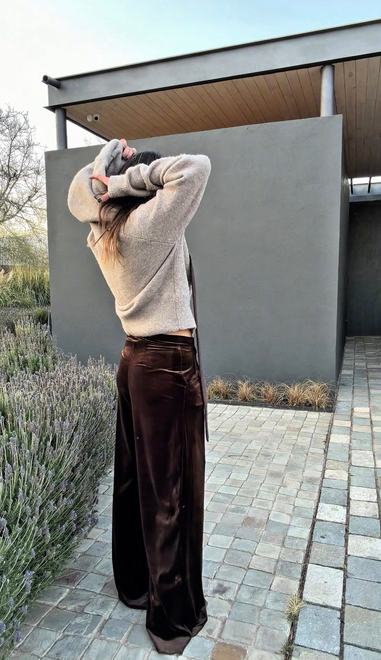 Pantalón Terciopelo Café