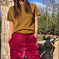 Pantalón Terciopelo Guinda