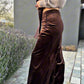 Pantalón Terciopelo Café