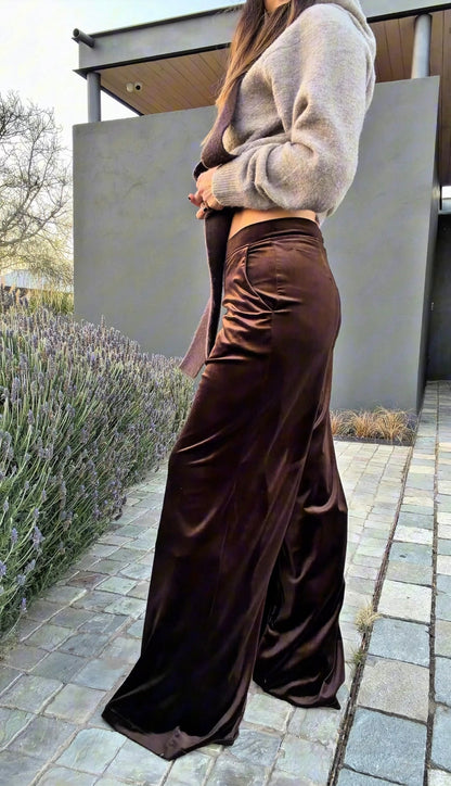 Pantalón Terciopelo Café