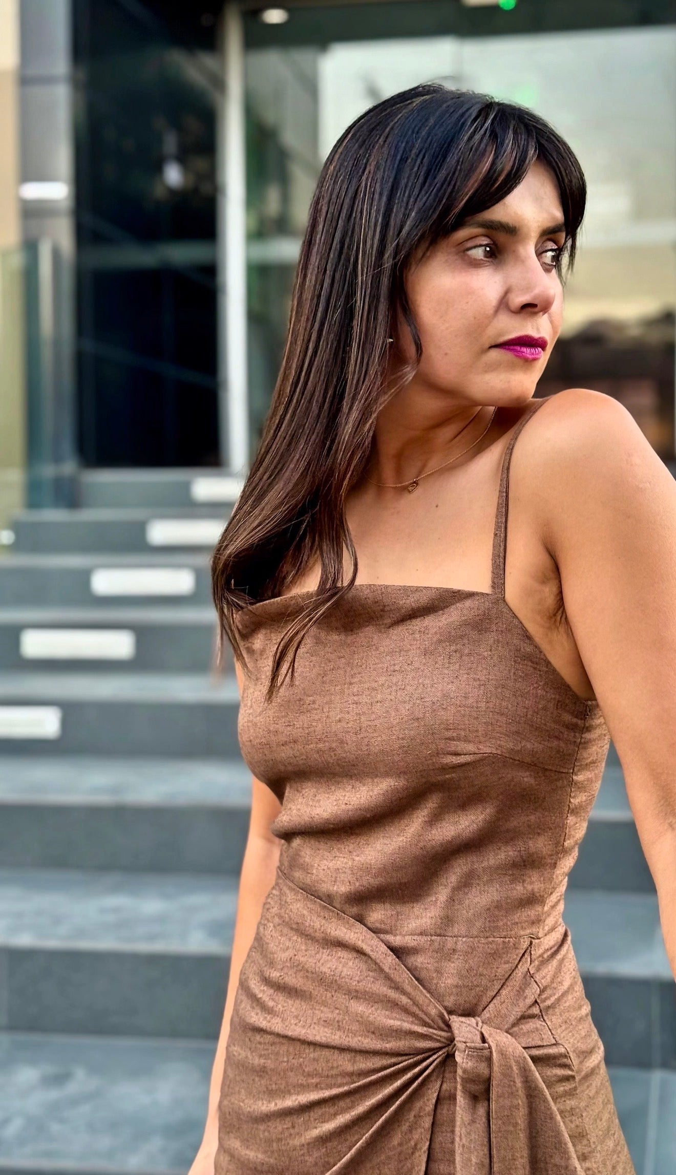 Vestido Rocco Marrón