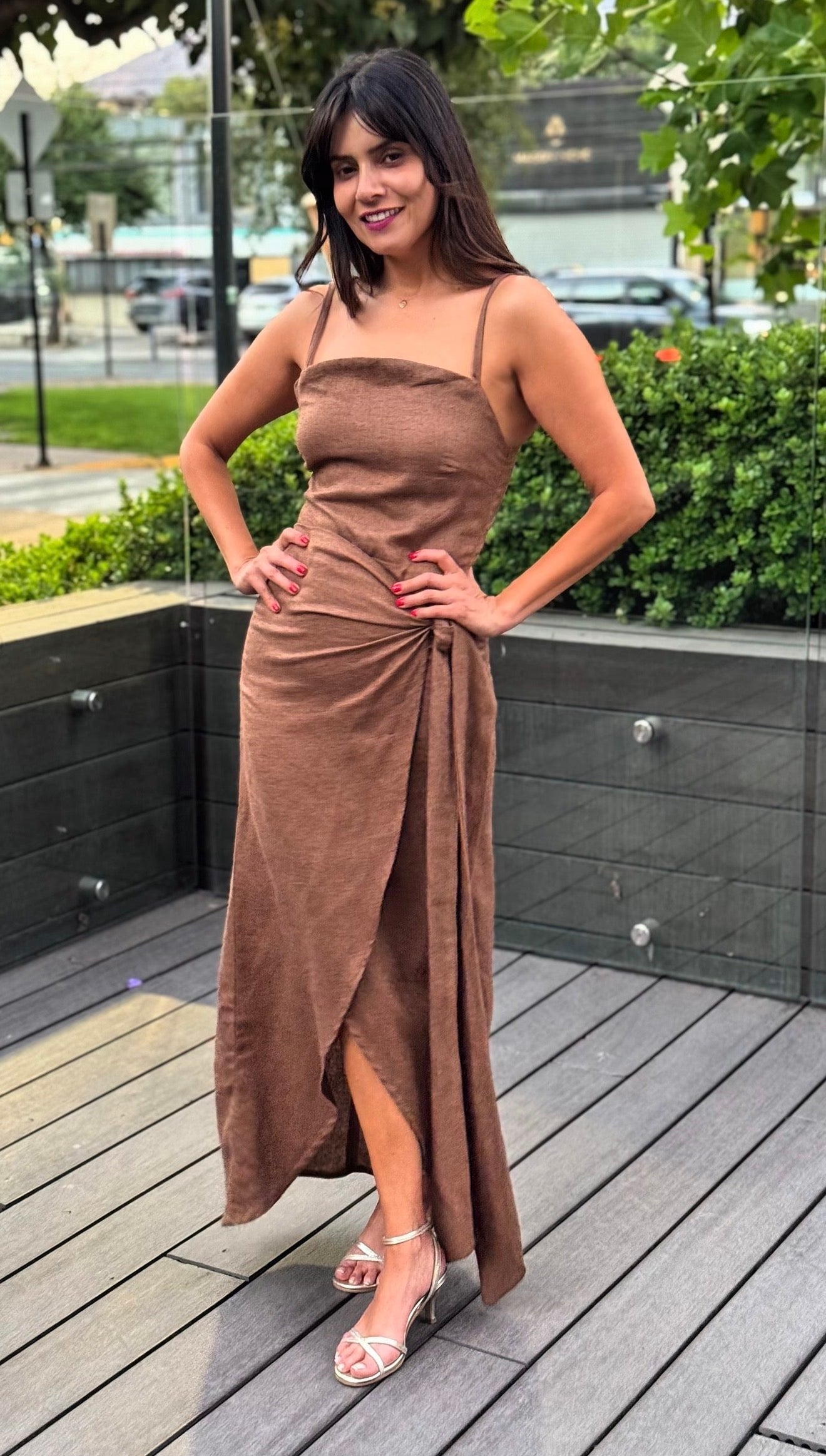 Vestido Rocco Marrón