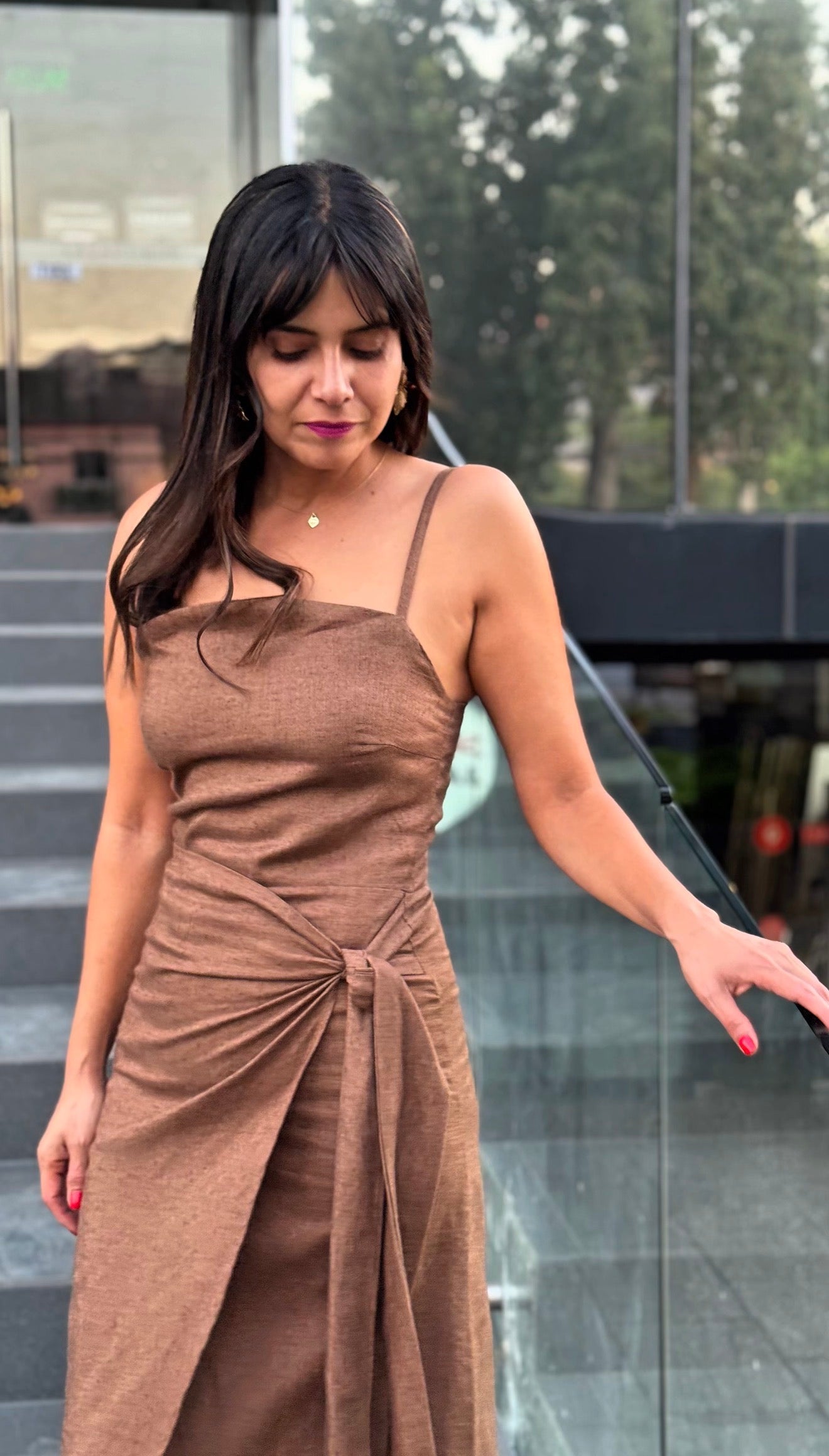 Vestido Rocco Marrón