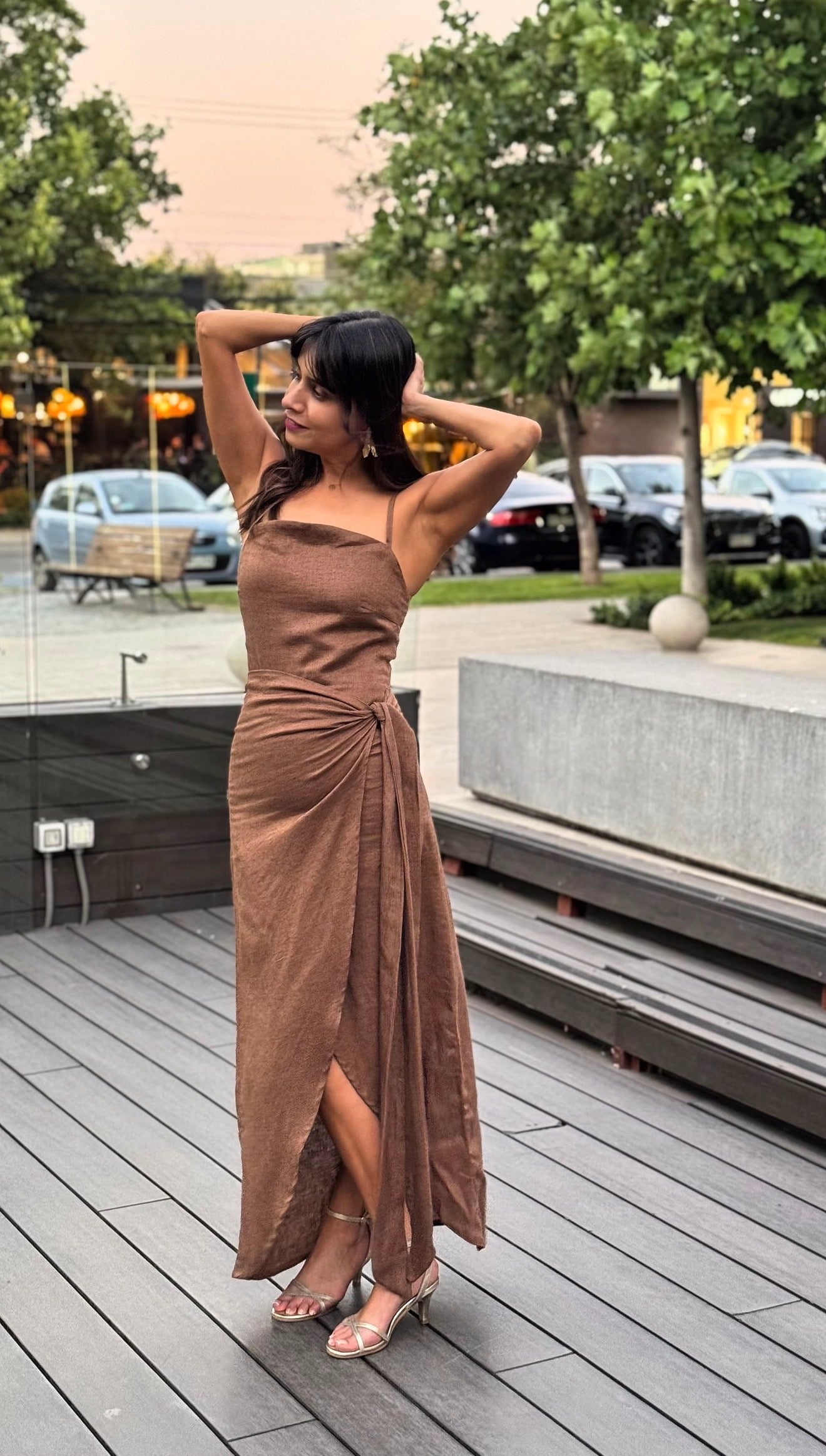 Vestido Rocco Marrón