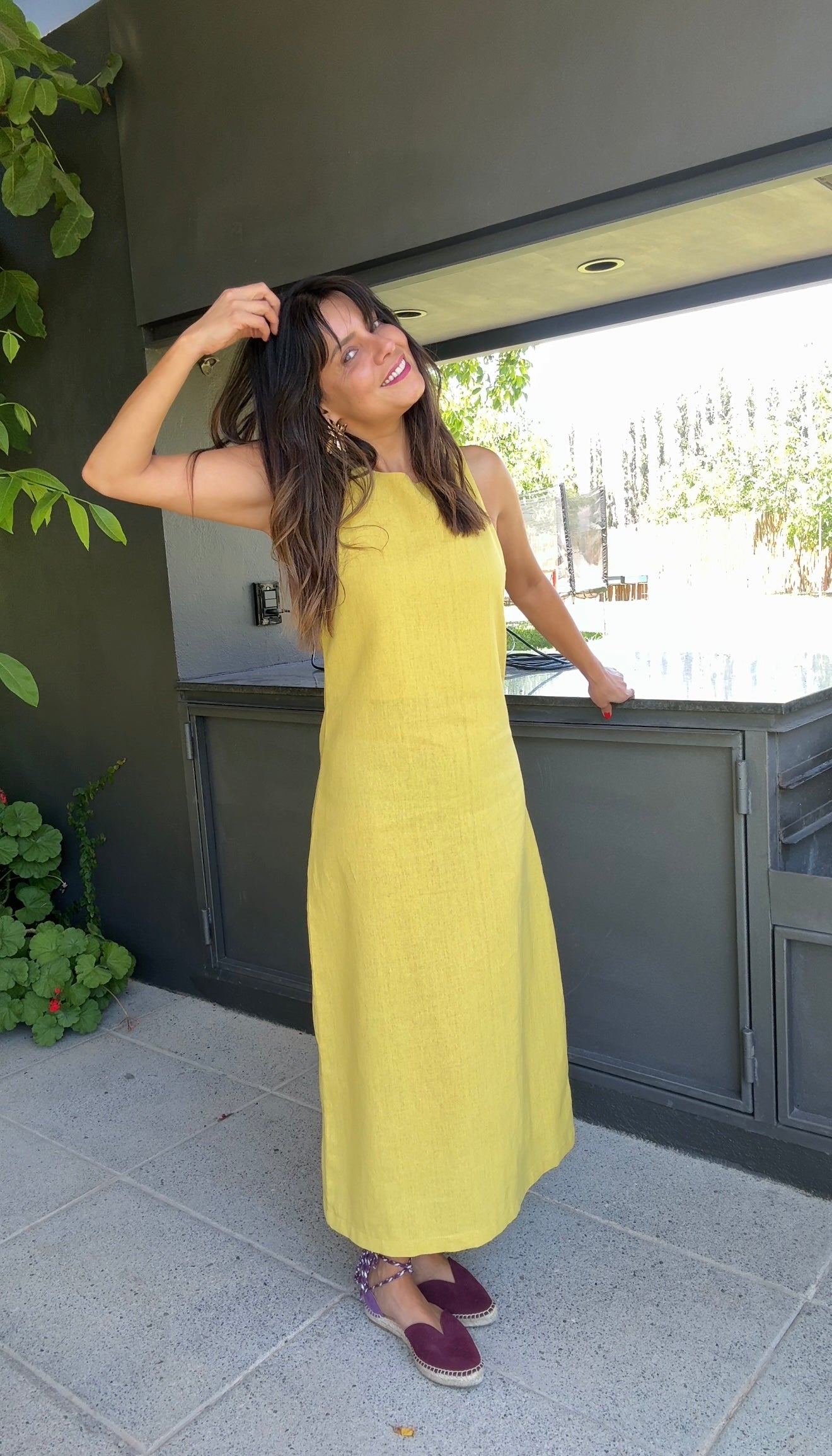 Vestido Mila Amarillo