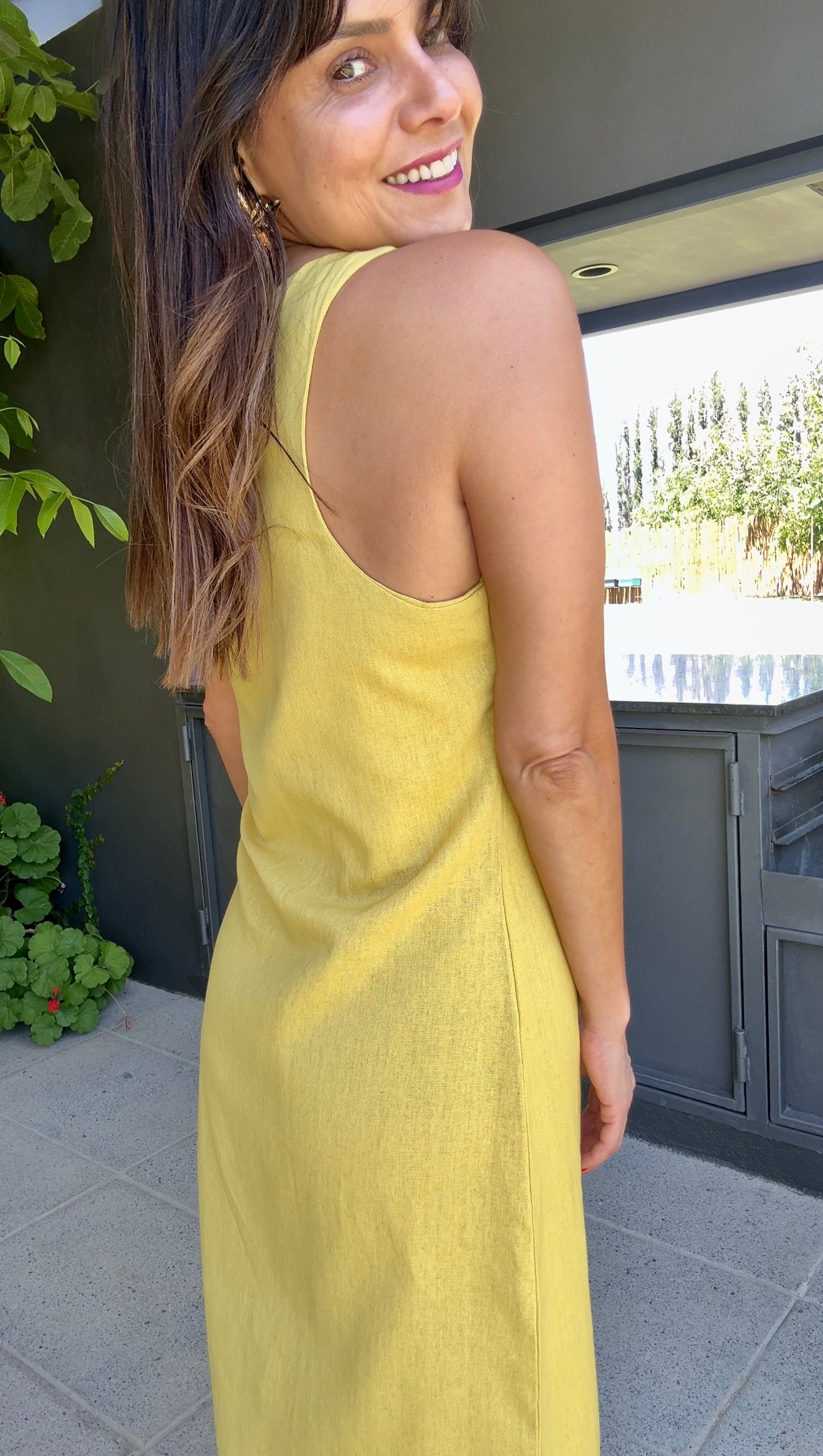 Vestido Mila Amarillo