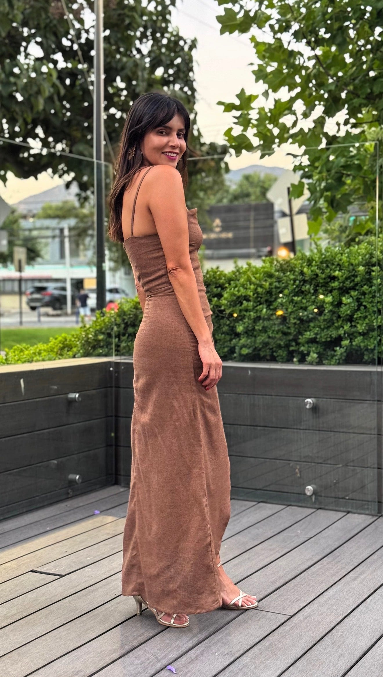 Vestido Rocco Marrón