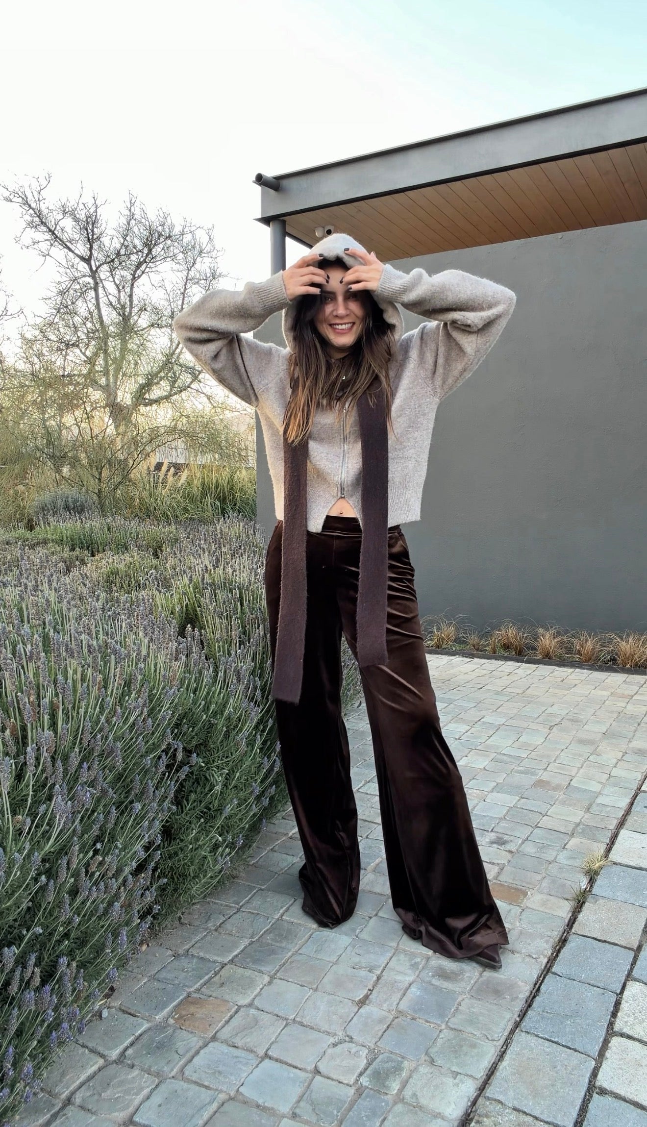 Pantalón Terciopelo Café