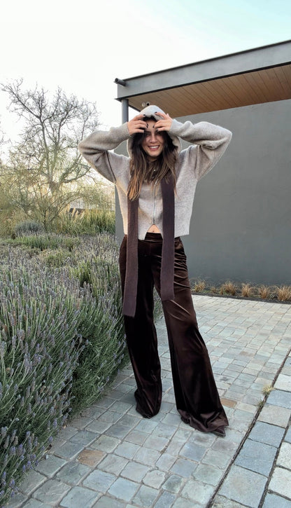 Pantalón Terciopelo Café